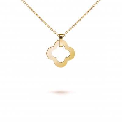 VAN CLEEF  ARPELS BYZANTINE ALHAMBRA PENDANT - YELLOW GOLD VCARD38900